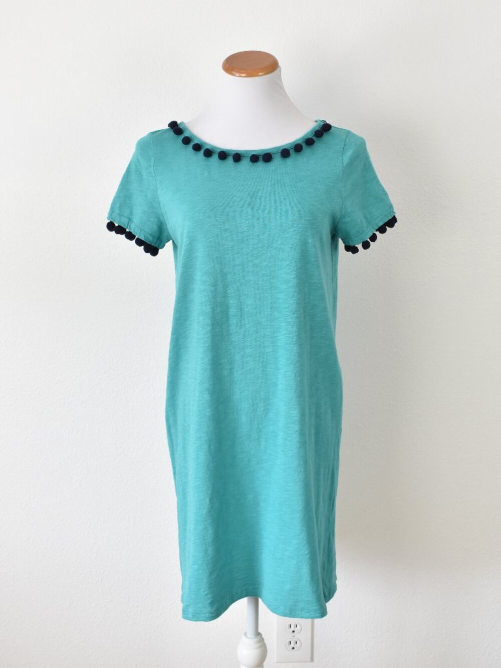 Boden Bridget Jersey Pom-Pom Dress - 6